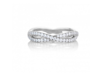 Bague Infinity En Or Blanc