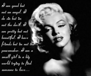 Les citations inspirantes de Marylin Monroe