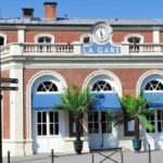 La terrasse du restaurant La Gare