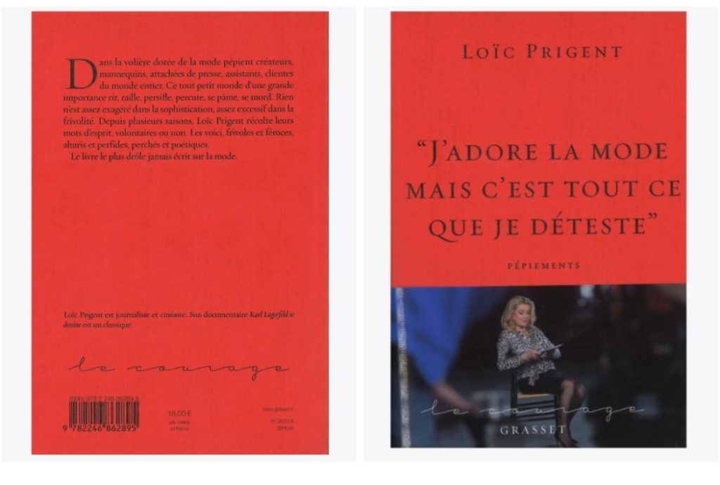 Loïc Prigent : J’adore la mode mais c’est tout ce que je déteste