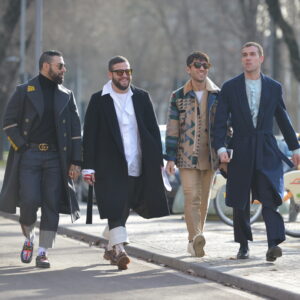 Street Style Milan Men fashion week