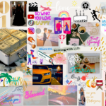 Mon tableau de visualisation 2021 – vision board 2021 Nadinez-Vous