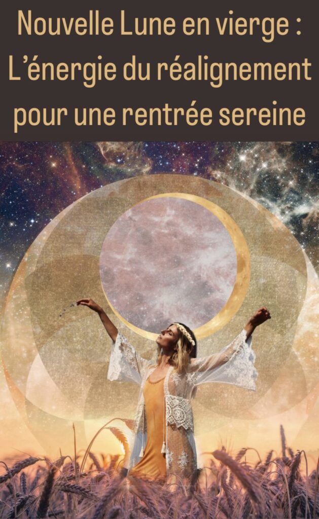 La Nouvelle Lune en Vierge nous apporte une énergie particulière, celle de l'écoute de nos ressentis et de la recherche d'harmonie. La Vierge, signe de terre, est connue pour son sens de l’organisation, son attention aux détails et son désir d’apporter de l’ordre. Sous l'influence de cette Nouvelle Lune, nous sommes invités à pratiquer la gratitude, à prendre du plaisir dans tous les aspects de notre vie, et à embrasser le changement avec grâce. Ce moment est idéal pour mettre de l'ordre, tant dans votre esprit que dans votre environnement. Il s’agit de prendre du temps pour écouter vos émotions, créer un dialogue intérieur sincère, et être doux avec vous-même. Cette Nouvelle Lune en Vierge est aussi une opportunité pour instaurer des routines qui soutiennent votre bien-être physique, émotionnel et spirituel.